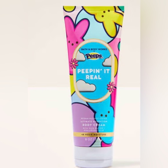 BATH & BODY WORKS PEEPIN’ IT REAL ULTIMATE HYDRATION BODY CREAM - Picture 4 of 4